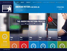 Tablet Screenshot of americanpattern.com